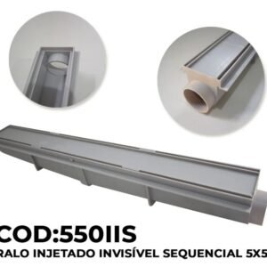 09c6b8e7-0f60-4cf2-8482-cd8267751aa1 RALO LINEAR INJETADO SEQUENCIAL INVISIVEL 5X50CM PRIME 550IIS