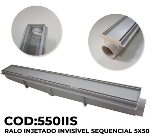 1d0a8610-fc96-4910-a3e6-67d43ce01493 RALO LINEAR INJETADO SEQUENCIAL INVISIVEL 5X50CM PRIME 550IIS