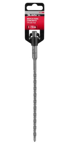 BROCA PARA CONCRETO, 6 X 210MM, ENCAIXE SDS PLUS, 1PC // MTX 7102655