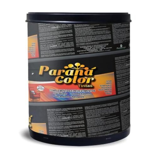 MASSA CORRIDA ACRÍLICA 25KG PARANA COLOR BARRICA EXTERIOR/INTERIOR