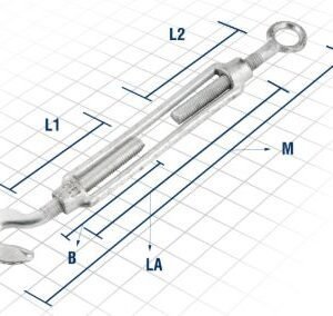 ESTICADOR PARA CABO AÇO(E) 12,7MM 1/2" VONDER 3576954012