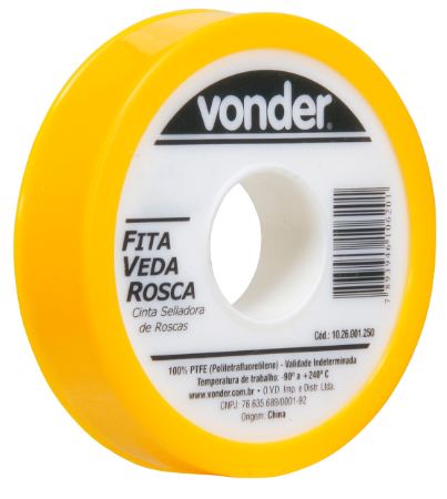 FITA VEDA ROSCA 18MMX50M VONDER IMP 1026001850