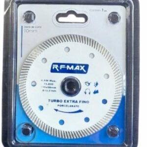 DISCO PARA PORCELANATO EXTRA FINO TURBO 1.2MM 110X08X22MM RF MAX