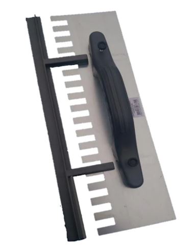 DESEMPENADEIRA ACO DENTADA COM REGULAGEM 11,5X35CM CLICK FACIL