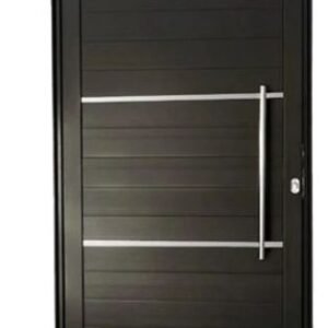 PORTA ALUMINIO PIVOTANTE COM FRIZO PRETA KING 210X100-D JP (ENC)
