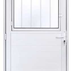PORTA ALUMINIO POSTIGO+LAMBRIL VM BRANCA 210X80-E JP