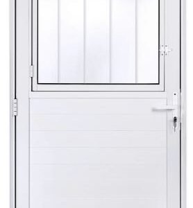 PORTA ALUMINIO POSTIGO+LAMBRIL VM BRANCA 210X80-E JP