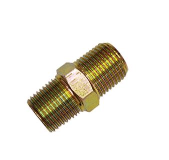 NIPLE P/GAS 1/4 NPT(E) X 1/4 NPT(E) BLISTER C/ 1 PECA ROCO