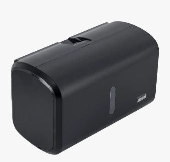 DISPENSER PORTA PAPEL 22X20CM INTERFOLHAS PRETO