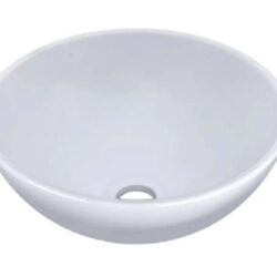 CUBA DE LOUÇA REDONDA 40X15 BRANCA NEOS