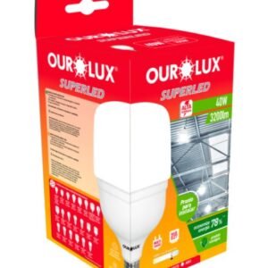 LAMP LED ALTA POT T40W E27 6500K OUROLUX 20365