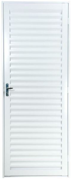 PORTA LAMINADA AÇO PINTADA BRANCA ST 80 215X84-12 ESQ CRV 996406