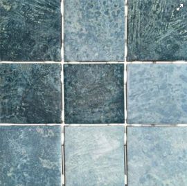 REVESTIMENTO PISCINA/FACHADA 10X10 ACET RELEVO PHUKET BLUE CERAL (2,07