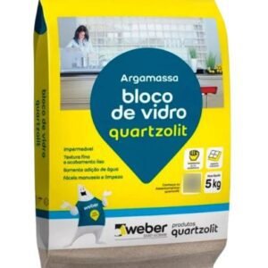 ARGAMASSA TEC BLOCO DE VIDRO 5KG QUARTZOLIT (ENCOMENDA)