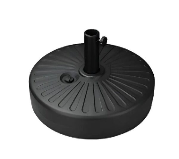 OMBRELONE CENTRAL ARTICULADO 2.70M C/MANIVELA COM BASE CAQUI - ATOPY 23516