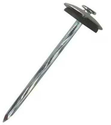 PREGO TELHEIRO COM BORRACHA DE VEDAÇÃO 18X30 (500G) ARDOX RF MAX