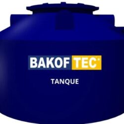 CAIXA TANQUE D'AGUA POLIETILENO 1000LT C/TAMPA CLIC BAKOF (1.000L)