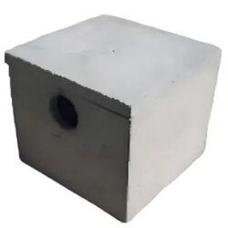 CAIXA PASSAGEM ELETRICA CONCRETO 40X40CM COM TAMPA (ENC)
