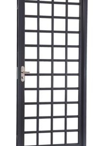 PORTA QUADRICULADA PARA VIDRO METAL 80X215-12 DIR MIC