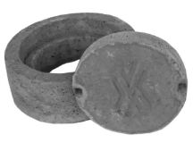 CAP ESGOTO CONCRETO (PUDIM) PADRAO SANEPAR 0,10X0,1X0,15M 6" 150MM (ENC)