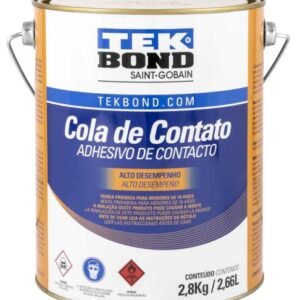 b23c7548-9b06-45f1-8300-7cfa70ff2fa2 COLA ADESIVO DE CONTATO COM TOLUOL (ALTO DESEMPENHO) 2,8KG TEK BOND