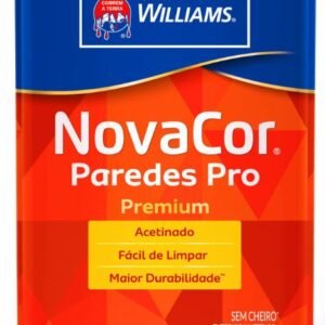 TINTA ACRILICA PREMIUM ACETINADA NOVACOR 18L BRANCO SHERWIN WILLIANS