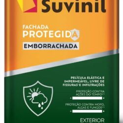 TINTA ACRILICA EMBORRACHADA FACHADA PROTEGIDA18L BRANCO NEVE SUVINIL