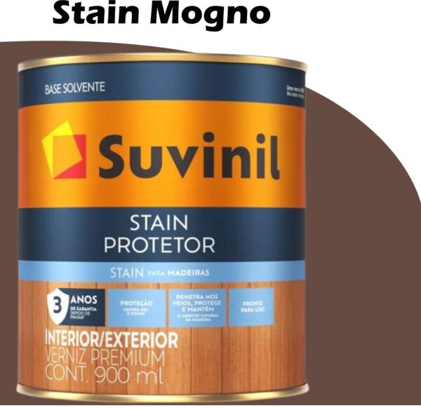 VERNIZ STAIN PROTETOR 3,6L MOGNO SUVINIL