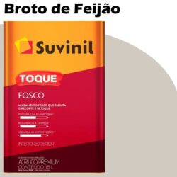 TINTA ACRILICA TOQUE FOSCO (CLASSICA) 16L BROTO DE FEIJAO (B165) SUVINIL
