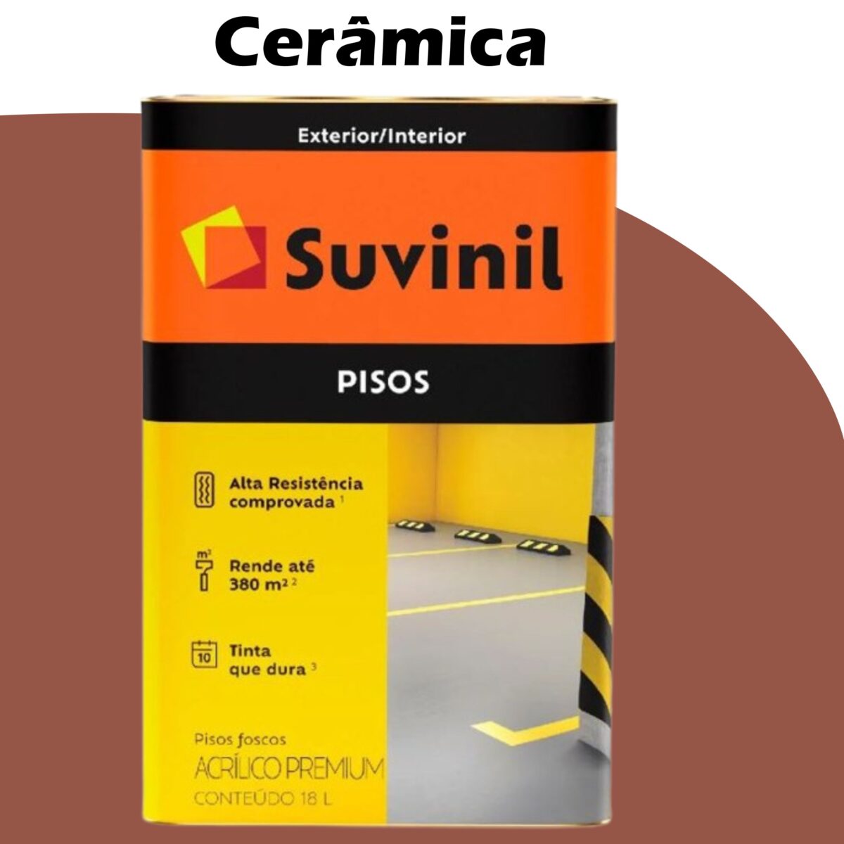 3623f522-e0fa-4cb1-963e-db9a5ee1eae0 TINTA ACRILICA FOSCO PREMIUM PISOS 18L CERAMICA SUVINIL