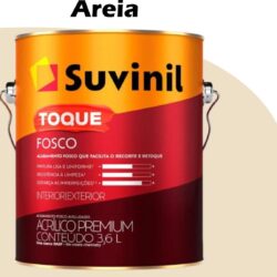 TINTA ACRILICA TOQUE FOSCO (CLASSICA) 3,6L AREIA SUVINIL