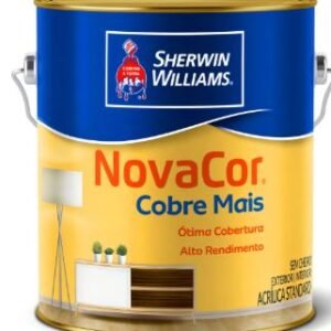 TINTA ACRÍLICA FOSCO NOVACOR COBRE MAIS 3,6L BRANCO SHERWIN WILLIANMS
