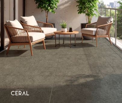 PISO ANTI-DESLIZANTE EXTERNO MUBE GRAY 61X61 CERAL (2,65)*