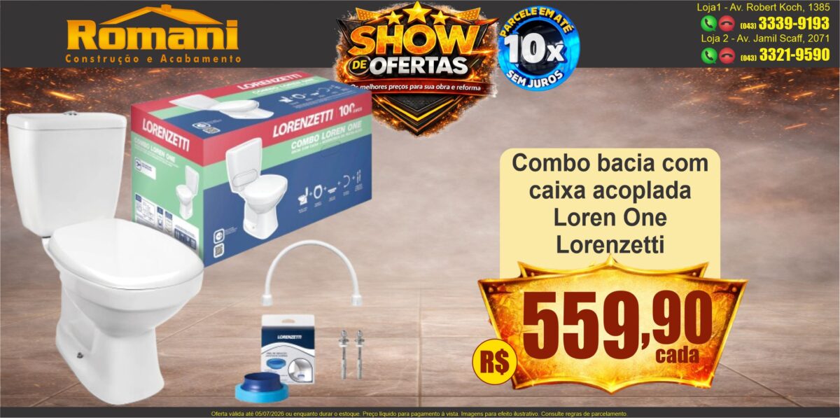 gr_combo lorenone lorenzetti com caixa acoplada show de ofertas promocao