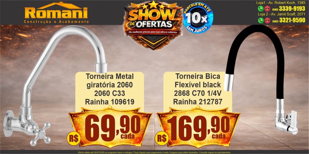 gr_toneira giratorio 2060 c33 + torneira bica flexivel black rainha show de ofertas promocao