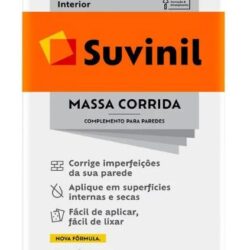 MASSA CORRIDA INTERIOR 25KG LATA SUVINIL (ENCOMENDA)