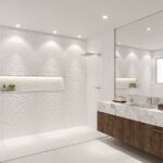 PORCELANATO ACETINADO RELEVO WHITE DECOR 72X72 VIA ROSA (1,55)