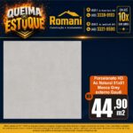 PORCELANATO MOCCA GREY NATURAL RETIFICADO 81X81 GAUDI (2,64)*