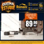 PORCELANATO POLIDO RAGGI ORO 120X120 DELTA NOVA (2,88)