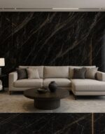 PORCELANATO LASTRA POLIDO QUARTZO DARK 90X180 DELTA NOVA (3,24)