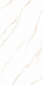PORCELANATO CALACATA GOLD ENDLESS POLIDO RT 60X119 GAUDI (2,15) VEIO INFINITO