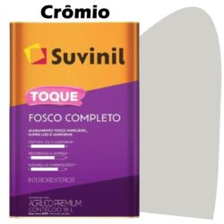 TINTA ACRILICA TOQUE FOSCO COMPLETO 16L (B161) CROMIO SUVINIL