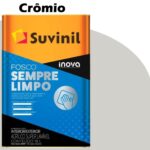TINTA ACRILICA FOSCO SEMPRE LIMPO INOVA 16L CROMIO (B161) SUVINIL SUPER LAVAVEL