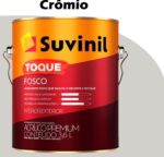 TINTA ACRILICA TOQUE FOSCO (CLASSICA) 3,6L CROMIO (B161) SUVINIL
