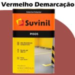 TINTA ACRILICA FOSCO PREMIUM PISOS 18L VERMELHO DEMARCACAO SUVINIL