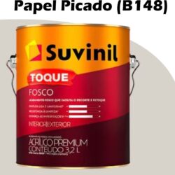 TINTA ACRILICA TOQUE FOSCO BASE A 3,2L SUVINIL PAPEL PICADO (B148)
