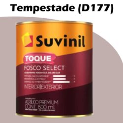 TINTA ACRILICA TOQUE FOSCO BASE A 0,8L SUVINIL TEMPESTADE (D177)