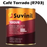 TINTA ACRILICA TOQUE FOSCO BASE C 0,8L SUVINIL CAFE TORRADO (R703)