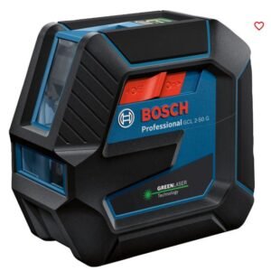 60c3c80a-4662-413a-9c59-c3ba847a63ef KIT NIVEL LASER 2 LINHAS VERDES 50M COM SUPORTE + TRIPE + BOLSA GCL 2-50 G 0601066M01 BOSCH
