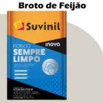 TINTA ACRILICA FOSCO SEMPRE LIMPO INOVA 16L BROTO DE FEIJAO (B165) SUVINIL SUPER LAVAVEL